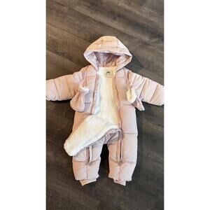 Mother's Baby Wear Puffer Jacket 18-24M 2T Toddler Winter Coat Hooded Zipper NEW